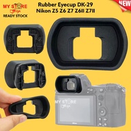 Rubber eyecup camera nikon DK-29 eye cup nikon Z5 Z6 Z7 Z6II Z7II Rubber silicone viewfinder body ca