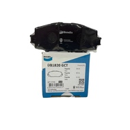 PERODUA ALZA 2014, TOYOTA VIOS NCP93 J/E SPEC FRONT BENDIX BRAKE PAD DB1820