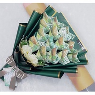 Buket Uang Kosong / Bucket Uang Asli / Bouquet Uang / buket kosong untuk uang / buket / buket wisuda