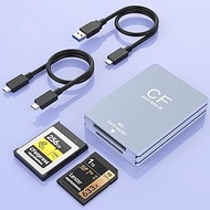 CFexpress Type-B Card Reader & SD Card Reader 2 in 1, USB 3.1 (Gen 2) 10Gbps CF Express Type B Reade