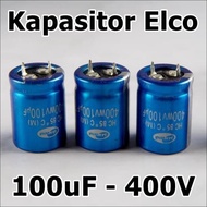 Kapasitor Elco 100uf 400v Capacitor Elko 100 uf 400 Volt