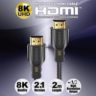 香港 - Happy Concept MA-HDMI008K HDMI 2.1 (2.0米) 傳輸線 | 8K 高清 HDMI 線 / 睇戲 / 電視 / 遊戲