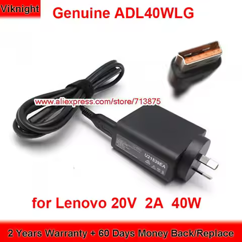 Genuine AU Plug ADL40WDD 40W Charger 36200561 20V 2A AC Adapter for Lenovo YOGA 3 PRO ULTRABOOK 3-14