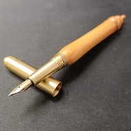 黃銅封端台灣肖楠葫蘆造型鋼筆鋼珠筆