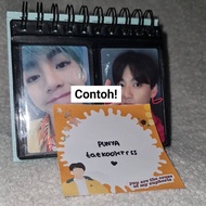 Kpop Photocard Binder 2p (Calendar/Calendar/Calendar) PC Pocket/Polaroid Holder/Album/Holder/Polaroi
