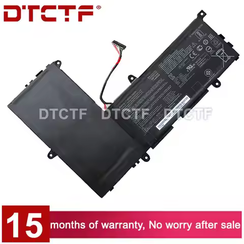DTCTF 7.6V 38Wh 5000mAh Model C21N1521 battery For Asus VivoBook E200HA E200HA-1A E200HA-1B E200HA-1