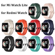 Sport Silicone Strap For Xiaomi Mi Watch Lite Smart Watch Replacement Bracelet for Redmi watch Wrist Strap