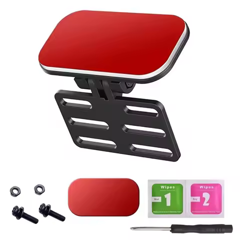 Durable ABS Rear Camera Mount Black Red Mounting Bracket Backup Camera Mount Dashboard Camera Suppor