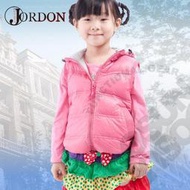 RV城市【橋登 Jordon】L零碼特價6折》兒童/男童/女童 雙色羽絨背心 防風保暖背心/質輕透氣易穿搭_0129