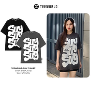 Áo Thun Local Brand Teeworld Suy T-shirt Nam Nữ Form Rộng Unisex