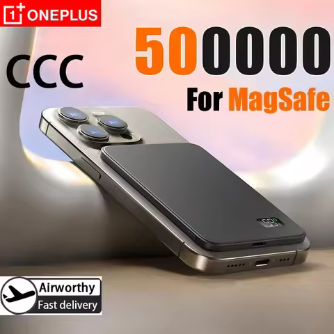 OnePlus 50000mAh CCC Certification Thin Power Bank Ultra For MagSafe Magnetic Wireless Fast Charging