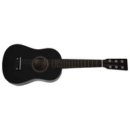 Mini 23 Inch Basswood 12 Frets 6 String Acoustic Guitar with Pick and Strings for Kids / Beginners