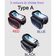 Waterproof handphone pouch for bicycle