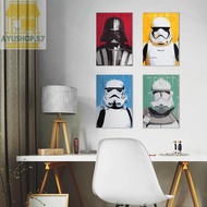 Starwars Vintage Retro Wall Decor Poster for Home Room - JH - AYUSHOP57