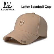 LouisWill Unisex Baseball Cap Fashionable Letter Cap Sun Shading Cap Breathable Casual Baseball Suns