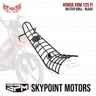 ﹍◆R8 STEP GRILL G001 FOR HONDA XRM 125 Fi | BLACK (9809-181)