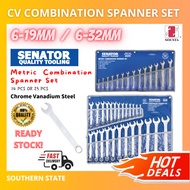6-19MM COMBINATION SPANNER SET (14PCS) / 6-32MM (25PCS) SENATOR SEN5825202C/D