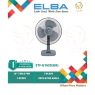 ELBA TABLE FAN (16") ETF‑G1620 (GR)