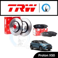 TRW  X50 Front Disc Rotor & Disc Pad Set
