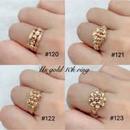 Us gold 10k ring with box