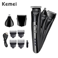 Kemei Hair Trimmer KM1506 Kemei Wireless Waterproof Professional Trimmer Beard Nose Ear Shaver Hair