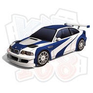 Paper Model BMW M3 GTR (E46) - Need for Speed