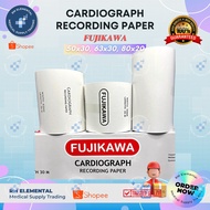 ECG Thermal Paper Roll for ECG Machine FUJIKAWA-(63x30, 50x30, 80x20) 1 Roll