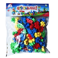 Toys for Children - 90-piece Plastic Lego Fun Puzzle