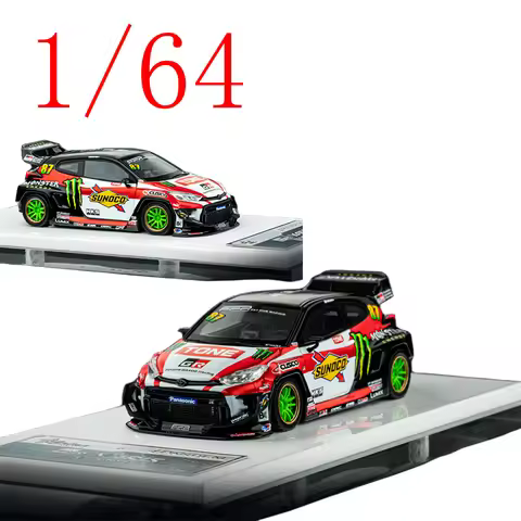 FuelMe Diecast 1/64 Pandem Resin Model Car Pandem Yaris Play Vehicles Toys for Boys Gift Original Bo