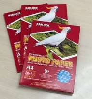 A4 Inkjet Photo Paper (Glossy) 噴墨打印相紙（光面）