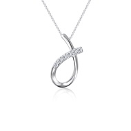 SK Jewellery Starlett Twist Diamond Pendant