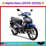 100% ORIGINAL HONDA Alpha 110 New 2019 2020 WAVE CX V3 BODY COVER SET Coverset K71 HANDLE SIDE MUDGU