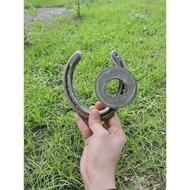 ❧✜Lucky Horse Shoe Used(Metal Ver.) Free Holy Water From Padre Pio At Buhok Ng Kabayo Authentic
