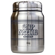 日清 - 日本限量版 Thermo Mug x 日清 不銹鋼保溫壺 (附絨布收納袋,顏色隨機)