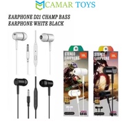 Earphone Handsfree Headset D21/L29 Clear Bass