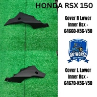 HONDA RSX LOWER COVER INNER SET (2PCS) ORIGINAL 100% FOR RSX RS-X RSX150 64670-K56-V50 64660-K56-V50