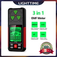 HT627 3 in 1 Electromagnetic Radiation Tester Portable Handheld Portable Radio Frequency Field Teste
