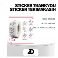 Thank You Sticker Thank You Sticker Thank You Label Sticker Free Shipping