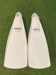桃園店 GULL WARP FIN 白 普通版 船潛 套腳式 蛙鞋 SIZE XL 近全新