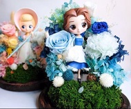 公仔保鮮花瓶 | 永生花 |情侶禮物 | 生日禮物 | 結婚禮物 | Qposket 貝兒 Belle