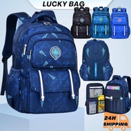 In stock)backpack school bag kids primary lightweight waterproof ergonomic school bag