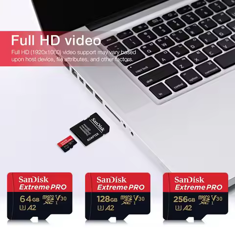 SanDisk Universal A2 TF Card, U3 V30 C10, 200MB/s ultra-high-speed Micro SD card, capacities from 32