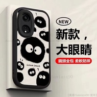 OPPO RENO8T 8Z 7Z A54 A74 A72 A55 Small Briquettes A77 A53 A31 AX5 A9 Lambskin Phone Case