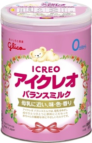 Glico icreo นมสำหรับเด็ก 0-3 ปี