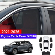 For Toyota Yaris Cross XP210 2021-2026 Car Visor Sunshade  Mesh Vehicle Curtain Protector Summer Aut