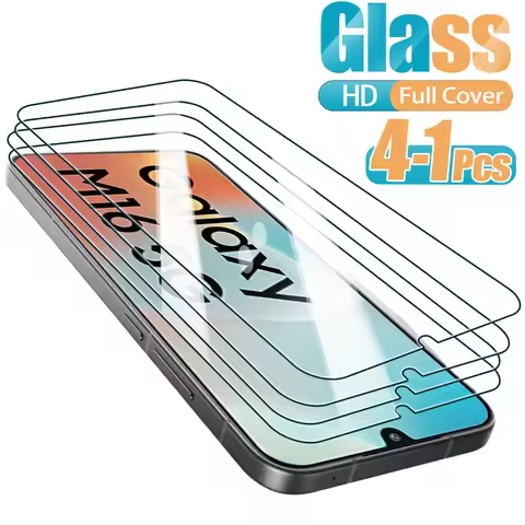 4-1Pcs HD Screen Protector For Samsung Galaxy A56 A36 A26 A16 A06 4G 5G M22 M52 M13 M23 M33 M15 M35 