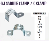 METAL STEEL GI STEEL CLAMP FOR EMT IMC RSC pipe CONDUIT  clamp double/single 1/2"-4"