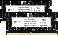 DDR5 RAM 64GB (2x32GB) 5200MHz SODIMM CL42 1.1V 262-Pin Gaming Memory for Laptop