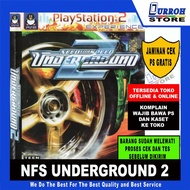 KASET DVD GAME PS2 NFS UNDERGROUND 2