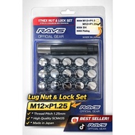 🔥 RAYS 17HEX NUT & LOCK SET – ORIGINAL QUALITY 🔥
ホイールロックナットセット (Wheel Lock Nut Set)

